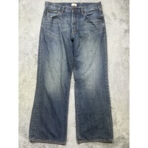 GAP Loose Fit Jeans 36x32 (Actual 34x30) Medium Wash Baggy Denim Grunge Y2K